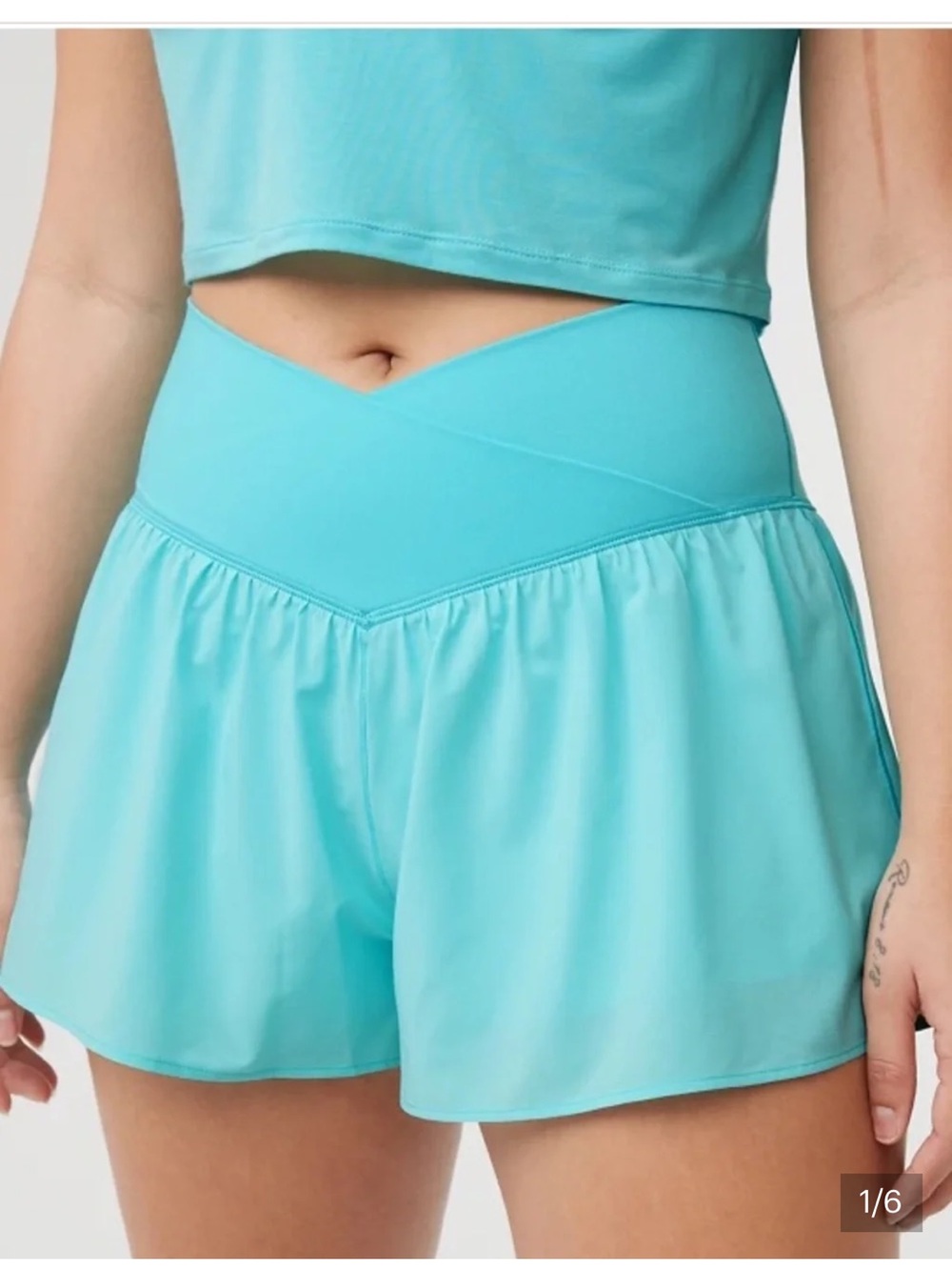 OFFLINE By Aerie Real Me Crossover Flowy Short